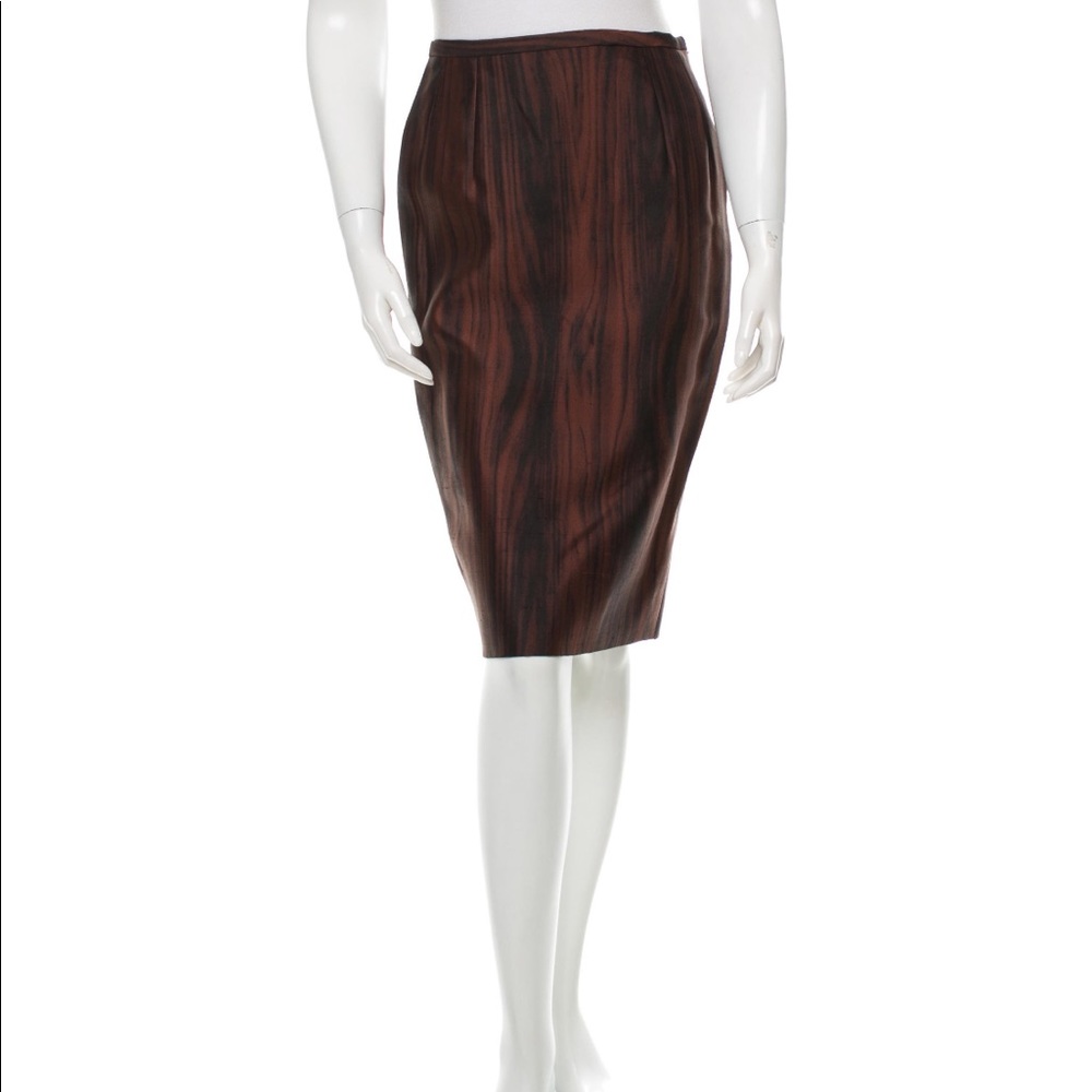 Michael Kors silk/wool blend pencil skirt size 4